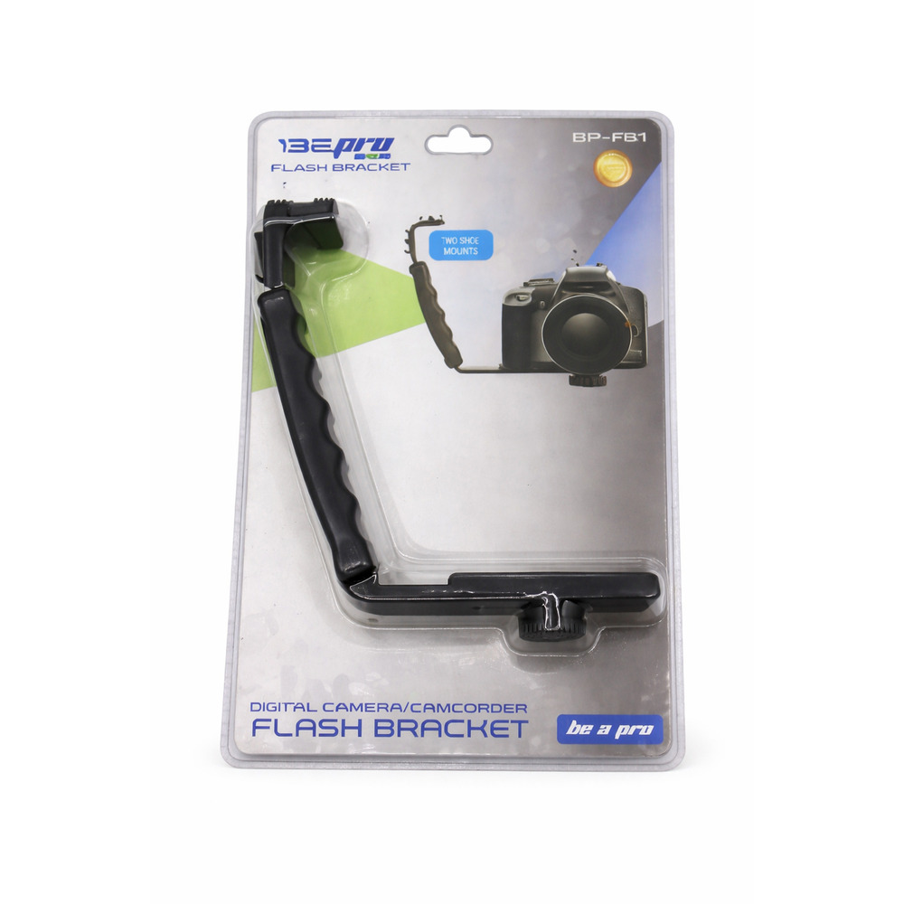 Digital Camera Camcorder Flash Bracket BP-FB1 Two Shoe Mount NIP